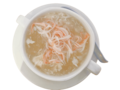 Haaievinnensoep met krab