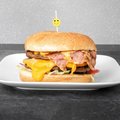 Big Bra's bacon burger