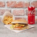 Dubbele Los Angeles burger menu
