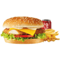 Hot chicken burger menu