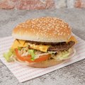 Dubbele Los Angeles burger