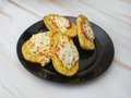 Lookbrood salami/kaas