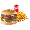 Triple Cheeseburger menu