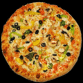 Pizza veggie