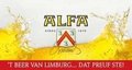 ALFA BIER BLIK 0,5 LITER.