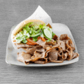 Broodje döner met kalfsvlees