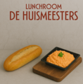 Broodje Gerookte Zalmsalade