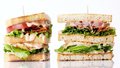 Clubsandwich chicken roastbeef