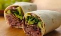 vegetarische beef wrap