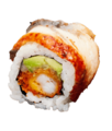 Deluxe black tiger roll 8 stuks