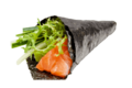 Sake temaki