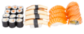 Sushi zalm en tamago