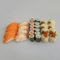 Salmon and ebi box