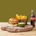 Chicken steak bbq burger BOX (Halal)