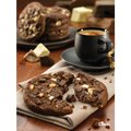 Triple Belgian chocolate cookie