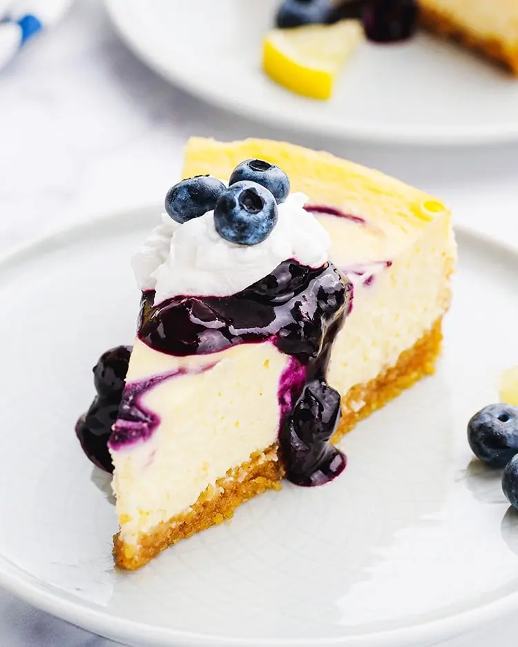 Blueberry cheesecake