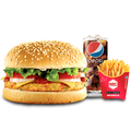 Vegi burger menu