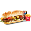 Spicy Beefburger menu