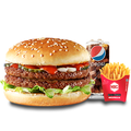 Double Beefburger menu