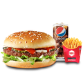 Beefburger menu