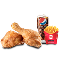 Kipstukken menu (2 stuks)