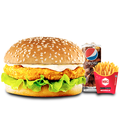 Chicken Burger menu