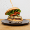 Cheeseburger plate
