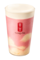 Strawberry Mascarpone Cheesecake Grani-Tea