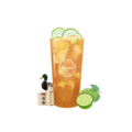 12. Duck Poop Iced Lemon Tea w Crystal Pearls