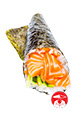 Sake handroll