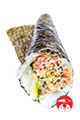 Maguro salad handroll