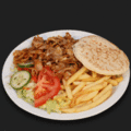 Kipdöner schotel