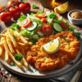 Kipschnitzel menu