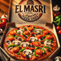 Pizza vegetarische tuin
