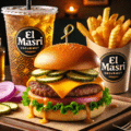 Cheese burger menu