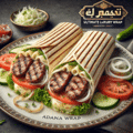 Adana wrap met kaas