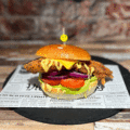 Crispy chickenburger