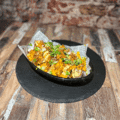 Loaded fries crunchy chicken