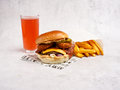 Las vegas burger menu