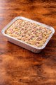 Pasta creamy ham
