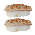 Nigiri geflambeerde tonijn