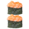 Spicy zalm gunkan