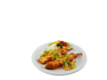 Kipspiezen sate Schotel