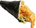 58 Ebi Tempura Temaki