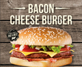Bacon cheeseburger XL