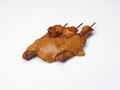Kipsaté met pindasaus