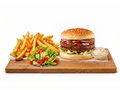 Dubbel burger menu