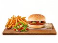 Beefburger menu