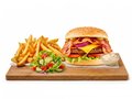 Mega Boerenburger menu