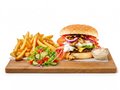 Mega Truffelburger menu